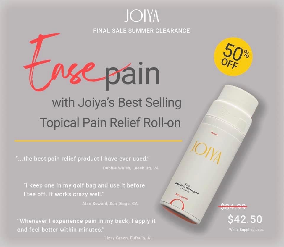 scrap_metals's tweet image. 50% off of Ease Pain - topical pain relief roll-on. #painrelief #painmanagement #joiya #discount #discountcode #pain #backpain

joiya.life/products/ease-…