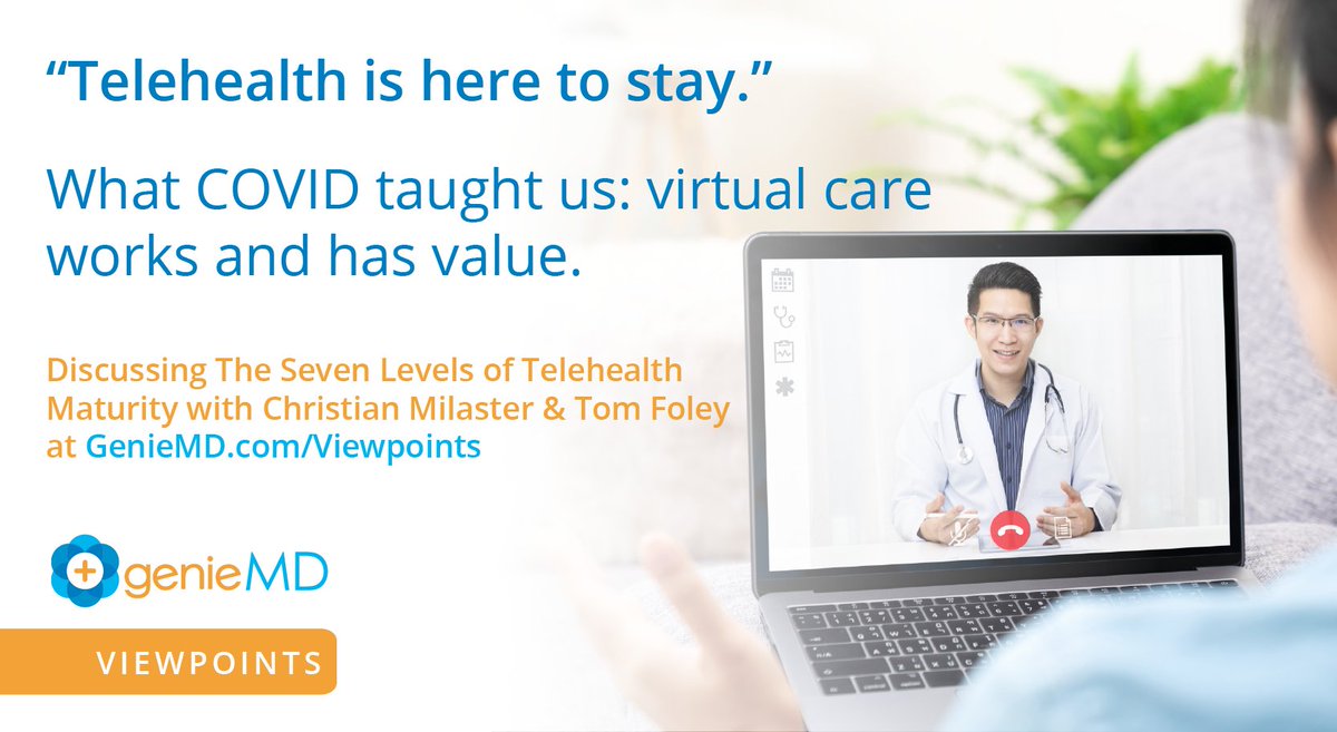 GenieMD's tweet photo. Full discussion: 🎙 https://t.co/F75JeZMvrE

#healthcare #telehealth #remotepatientmonitoring #healthcareit #GenieMD #healthcareinnovation #remotepatientmonitoring #healthinformationmanagement #continuum #thevirtualshift #forbes #forbesmagazine #LItrendingtopics https://t.co/n4khdvL44Q