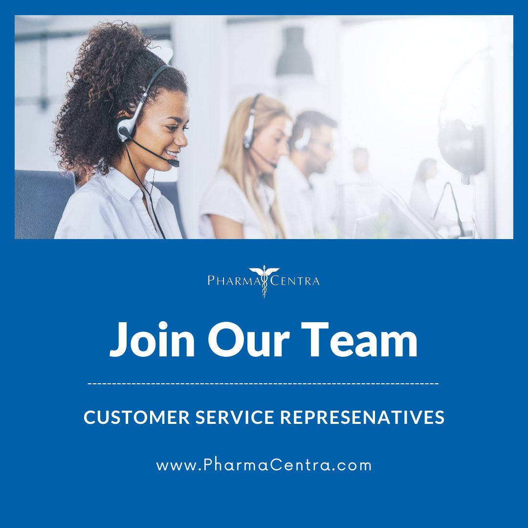 Our work-from-home contact center positions enjoy DailyPay, flexible schedules, and a work-from-home environment.

pharmacentra.isolvedhire.com/jobs/245188.ht…
