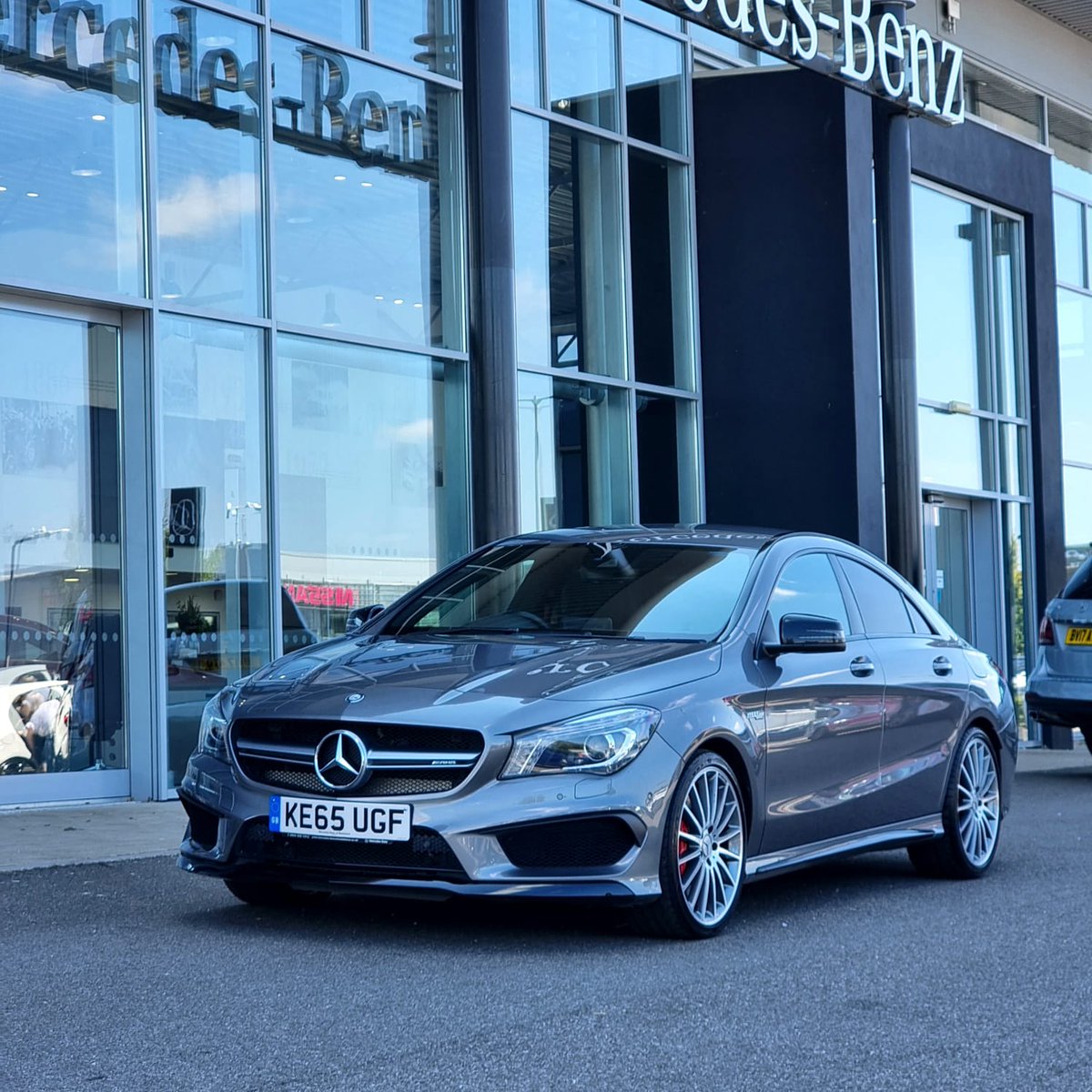 LookersMercedes's tweet photo. New stock has landed! This stunning AMG CLA45 is now available at Mercedes-Benz of Maidstone.
Find out more about this CLA here: https://t.co/H5I6m8zy4e
#CLA #CLA45 #AMG #AMGCLA45 #MercedesAMG #MercedesBenz #TeamAMG #MBUK #TeamAMGUK #MercedesFans #InstaCars https://t.co/4BOjKj6r5H