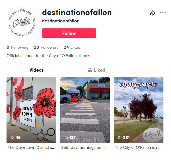 City of O'Fallon tweet media
