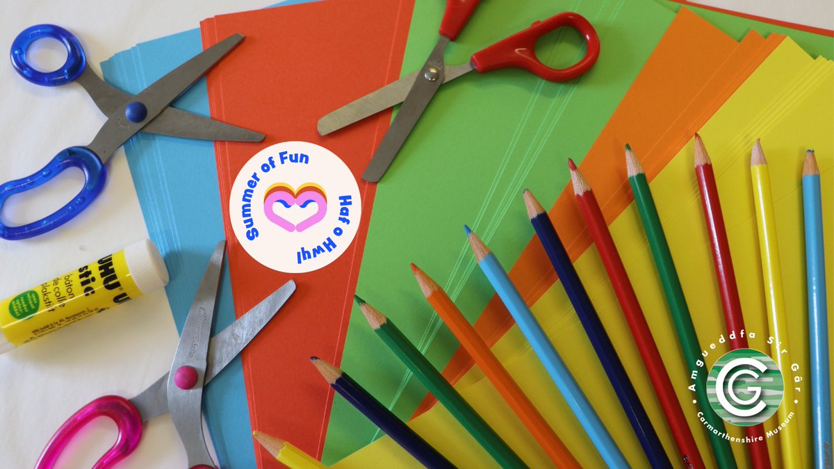 Amgueddfa #SirGâr  |  Sesiynau gwneud llyfr am ddim i'r teulu. Galwch heibio i'r amgueddfa ar 4 Awst a gallwch greu eich llyfr eich hun i fynd ag ef adref gyda chi.  Mae'r sesiynau galw heibio am ddim yn dechrau am 11yb, 1yp a 2.30yp   |  #HafoHwyl crowd.in/ta1lBA