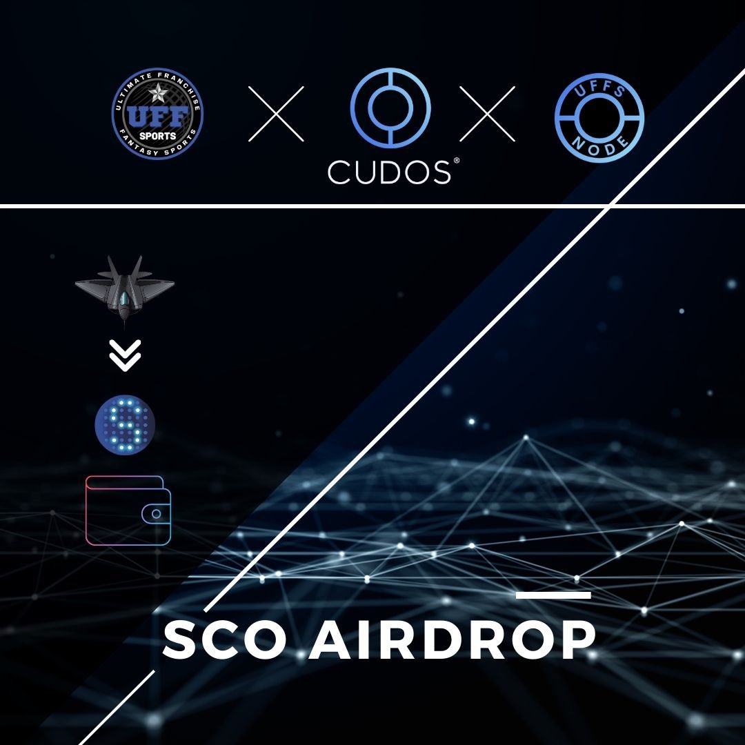 UFSNetwork's tweet photo. π To celebrate the #UFFS move to @CUDOS_, we are pleased to reward #Cudos #mainnet token holders & our node stakers with a $SCO #airdrop
Get all of the details
π https://t.co/0jcpwR5tFg
#LetsSCO
$CUDOS $ATOM $SCO #COSMOSEcosystem
#YouOwnTheGame #NeverStopPlaying
@UFFSports https://t.co/V2epOoxlPm