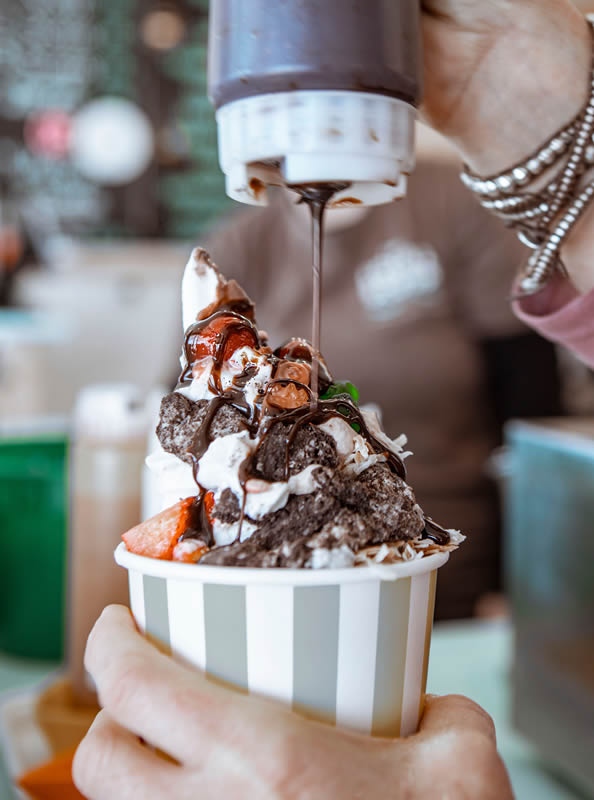 Create your own SUNDAE! Stop in today and satisfy your sweet tooth.