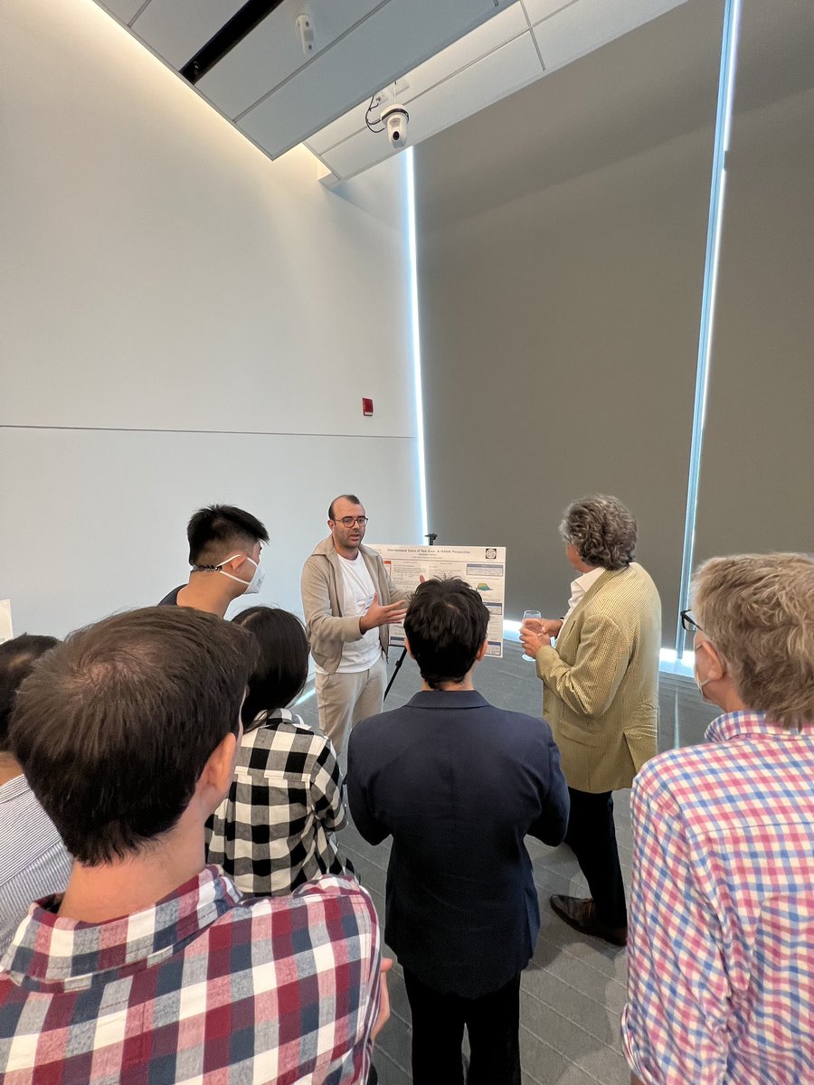MFRProgram's tweet photo. Today’s poster session participants are Maxim Alekseev (Harvard), Chang He (UCLA), Ghassane Benmir  (LSE), Dohan Kim (UPenn), Sun Yong Kim @SunYongKim1 (Northwestern), and Xu Lu  (Stanford)! #EconTwitter https://t.co/L4QBPeEqk6