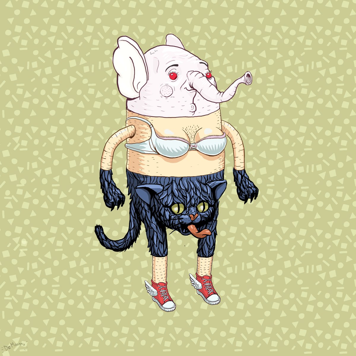 🐘HUGILY DICORCOCULE🐘

"Is hugely displeased and wishes for the death of all that is living"

🐘- The albino pachyderm
💉- Messed up hormone therapy
🤭- During mating season
🧚‍♀️- With a gallon of red bull
🧻- On the dull wallpaper
🤬- Not quite…

#ethereum #eth #nft #elephant🐘