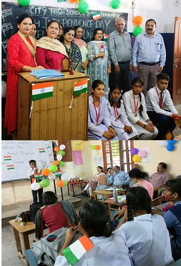 dioudhampur's tweet photo. #AzadiKaAmritMahotsav
#HarGharTiranga
Various activities organized in schools of District Udhampur for celebration of  Har Ghar Tiranga campaign.
@diprjk
@OfficeOfLGJandK @udhadm @SchoolsJammu @infjammu @ddnews_jammu @AmritMahotsav https://t.co/9crJDUlib3