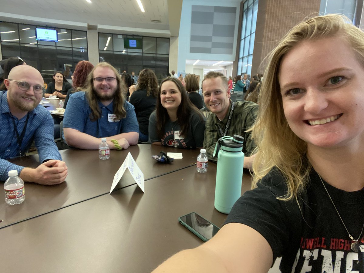 Mentor training today! We loved meeting new faces at the New Teacher lunch. We are SO excited for the school year. <a href="/CSOSUAVE17/">Mr. Hailey</a> <a href="/braswellhs/">Braswell High School</a>
