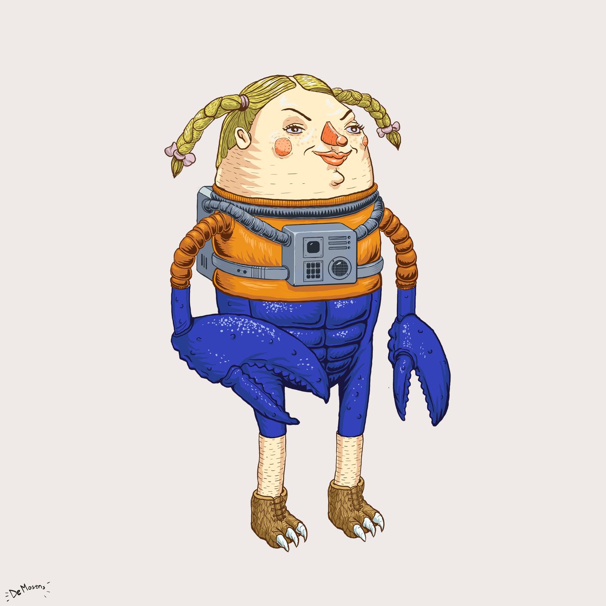 ✨👱‍♀️SERLA GUMBOLD COROTO👱‍♀️✨ 

🤰🏻- She/Her

🌙- Went to the moon,

👨‍🎤- During the blue man group rave,

🐗- Like a Godless furry,

🌎- Kinda nowhere,

🤬- Not quiet…

WHAT A BEAUTY, CHECK HER OUT AT:

opensea.io/assets/ethereu…

#NFTs  #FreeMintAlert #NFTJapan