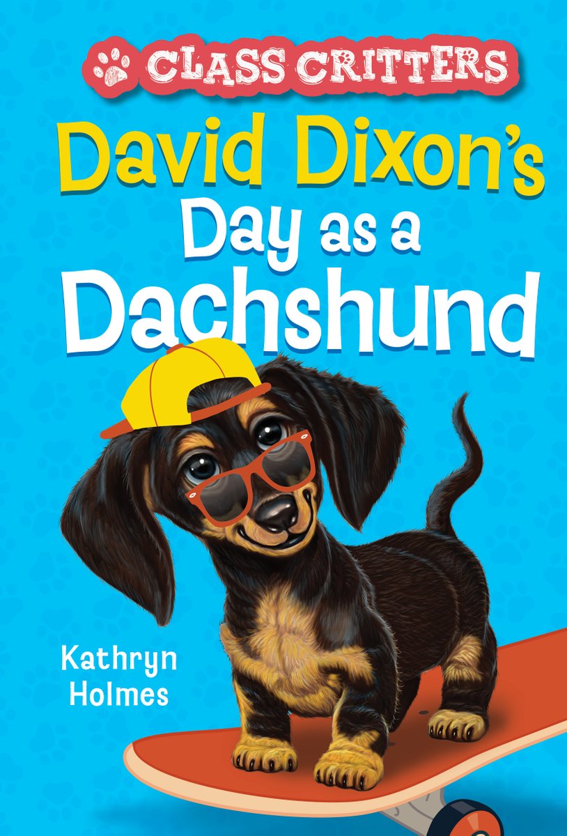 abramskids's tweet photo. David would rather ask for forgiveness than permission. But when David is transformed into dog for a day will he learn responsibility? Or will he stay a dachshund forever? Book 2 in @Kathryn_Holmes's #ClassCritters series is now in paperback! #BookBirthday https://t.co/RRMCw7pGls https://t.co/G0ap85ZrWB