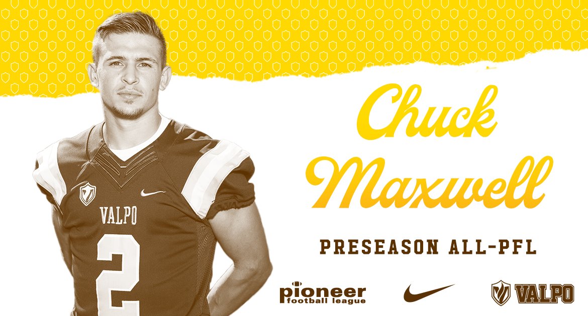 Congratulations to @Cmaxwell2002 of @valpoufootball on being named to the Preseason All-PFL Team❗ 🏈 2x All-PFL Second Team 🏈 Freshman All-American by HERO Sports (Spring 2021) 🏈 Led PFL in kick return yards & average in Fall 2021 📝➡️ bit.ly/3bnDm3h #GoValpo