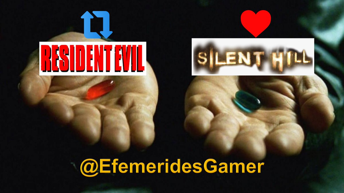 EfemeridesGamer's tweet photo. Y si tienen argumentos para sustentar su decisión, los leo...

#ResidentEvil Vs #SilentHill https://t.co/GC2C6T1Rin