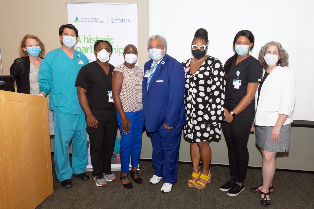 Virginia Mason Franciscan Health (@vmfhealth) on Twitter photo We are proud to welcome the first group of <a href="/MSMEDU/">Morehouse School of Medicine</a> students who will begin their rotations at Virginia Mason Medical Center as part of the More in Common Alliance. This partnership aims to address pressing challenges facing healthcare including more equitably health care. We are proud to welcome the first group of <a href="/MSMEDU/">Morehouse School of Medicine</a> students who will begin their rotations at Virginia Mason Medical Center as part of the More in Common Alliance. This partnership aims to address pressing challenges facing healthcare including more equitably health care.