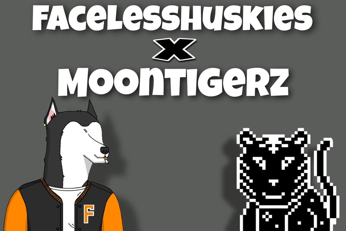 Faceless Huskies (@faceleshuskies) on Twitter photo FacelessHuskies X Moontigerz
Prizes ๐
- 10 WL spots for Faceless Huskies
- 10 WL spots for Moontigerz
To enter:
1๏ธโฃ Follow <a href="/FacelesHuskies/">Faceless Huskies</a> and <a href="/MoontigerzNFT/">MoonTigerz</a>
2๏ธโฃ Like & RT
3๏ธโฃ Tag 3 friends
๐ 48 hours! FacelessHuskies X Moontigerz
Prizes ๐
- 10 WL spots for Faceless Huskies
- 10 WL spots for Moontigerz
To enter:
1๏ธโฃ Follow <a href="/FacelesHuskies/">Faceless Huskies</a> and <a href="/MoontigerzNFT/">MoonTigerz</a>
2๏ธโฃ Like & RT
3๏ธโฃ Tag 3 friends
๐ 48 hours!