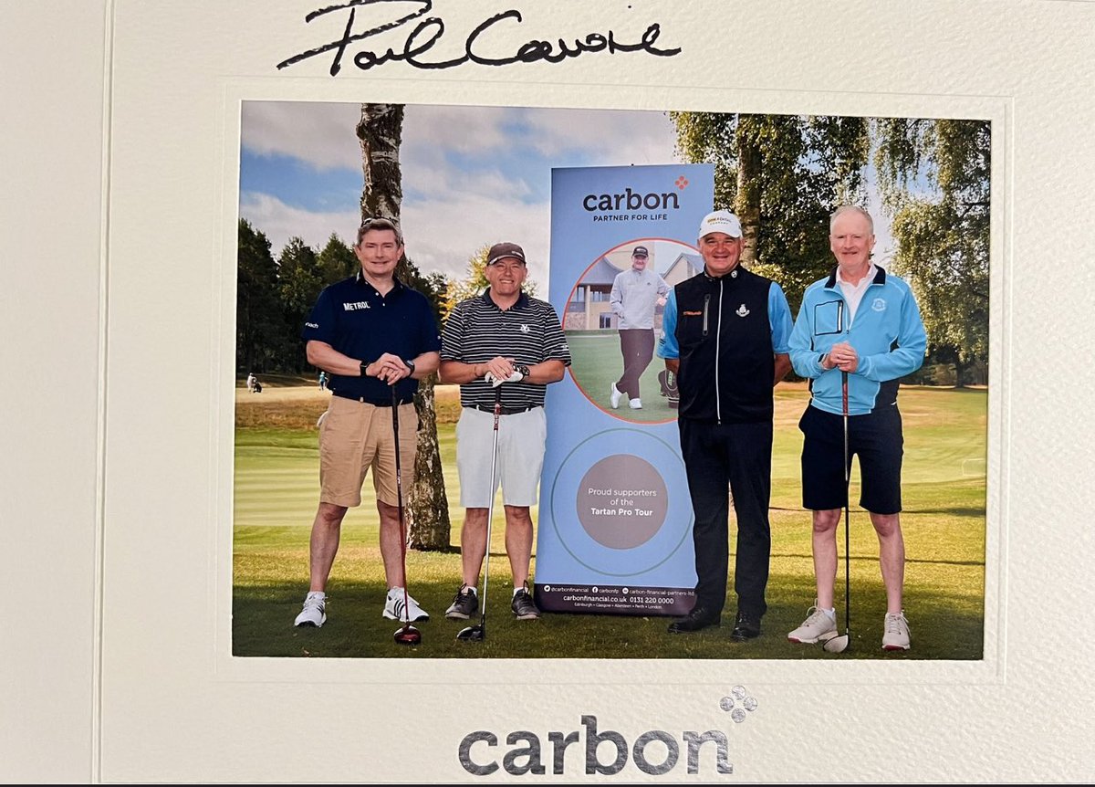 PaulLawriegolf's tweet image. Always a pleasure to play @BlairgowrieGC great fun with staff &amp;amp; customers from @CarbonFinancial hope you all enjoyed the day and thanks for having me @wilson_gw 👍 now time for @chippiebeer