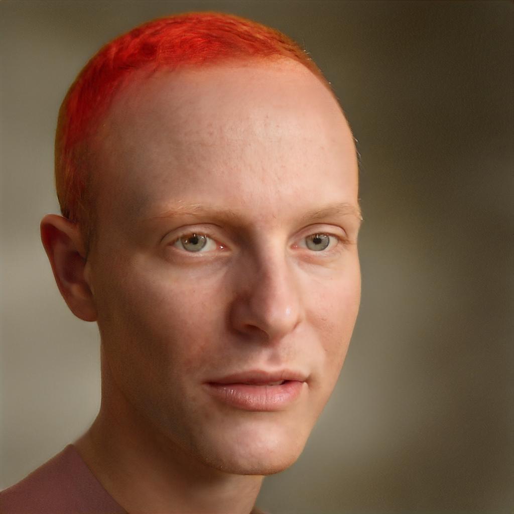 GaffiKowatch's tweet photo. #DiscoDiffusion #AIArt #AIArtwork #generativeart
Improved original output from #portraitgenerator using #styleclip. https://t.co/Kgal9l8Hti
