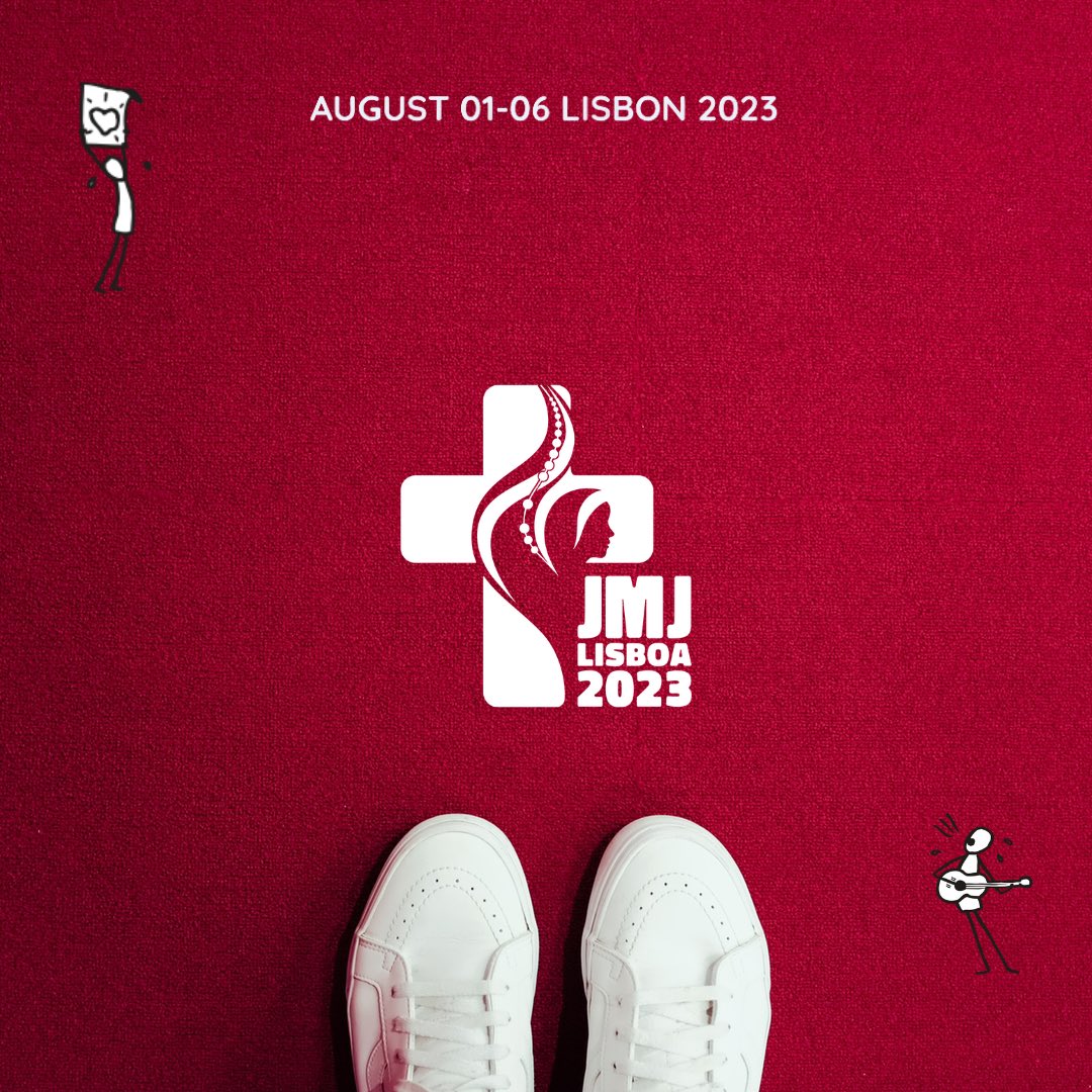 youcat's tweet photo. @jmj_pt has just reminded us that we have a scheduled encounter in one year! 

Are you planning to pilgrimage to the next World Youth Day? 😍

Share your flag in the answers 🙌🏼🙌🏼 https://t.co/RrypdH6zir