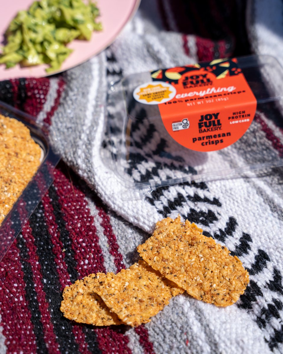 Grab your friends, Parmesan Crisps, and a blanket for a perfect picnic recipe. #joyfullmoments