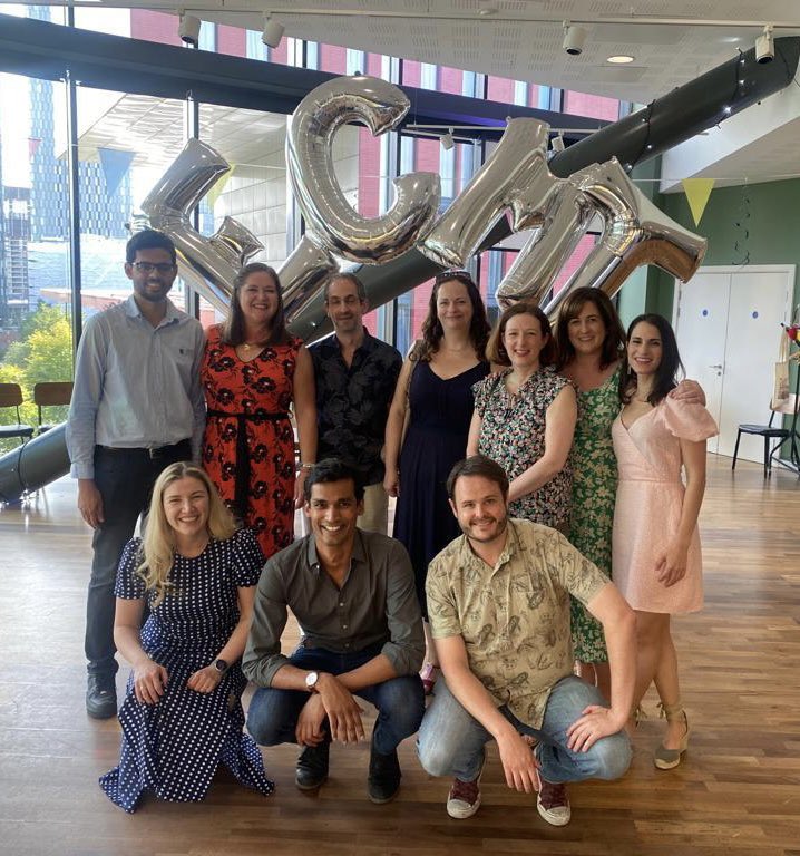 Very sad 😢 to say goodbye to our current ECMT fellows <a href="/prerana001/">Prerana Huddar</a> <a href="/medoncangel/">Angelos Angelakas</a> <a href="/NealRamchander/">Neal Ramchander</a> <a href="/Kyrillus2/">Kyrillus Shohdy, MD</a> and Bill (who somehow is not on Twitter!) It has been great working with you all, wishing you all the best for the rest of your training. See you on call!  <a href="/ECMC_Manchester/">Manchester ECMC</a>