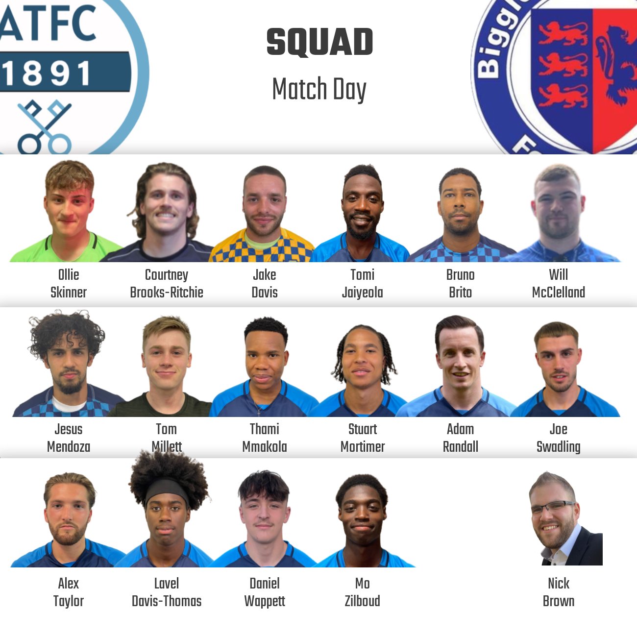 Arlesey Town FC on Twitter "Here is the squad list for tonight's game