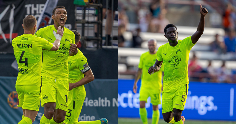 TampaBayRowdies's tweet photo. 𝗧𝗲𝗮𝗺. 𝗢𝗳. 𝗧𝗵𝗲. 𝗪𝗲𝗲𝗸.

Shoutout to @Santossteevan &amp; @JordanScarlet15 on their @USLChampionship Team of the Week Selections! 🙌🙌

🔰 #COYR