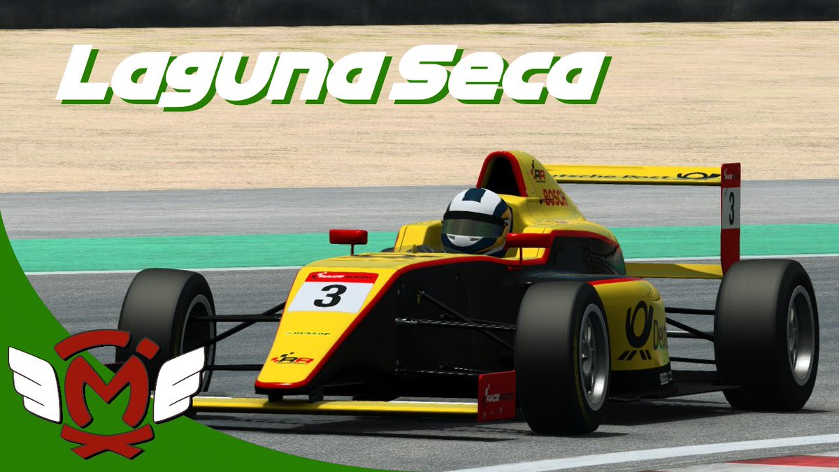 iMentrixTV's tweet photo. Heute um 21 Uhr fahre ich bei der SimFormula F4 in Laguna Seca mit

https://t.co/X6cN7X3XKp

#GERVtuber #Vtuber #Simracing #SimFormula #Raceroom #Vtality https://t.co/WpKkMnv9Sl