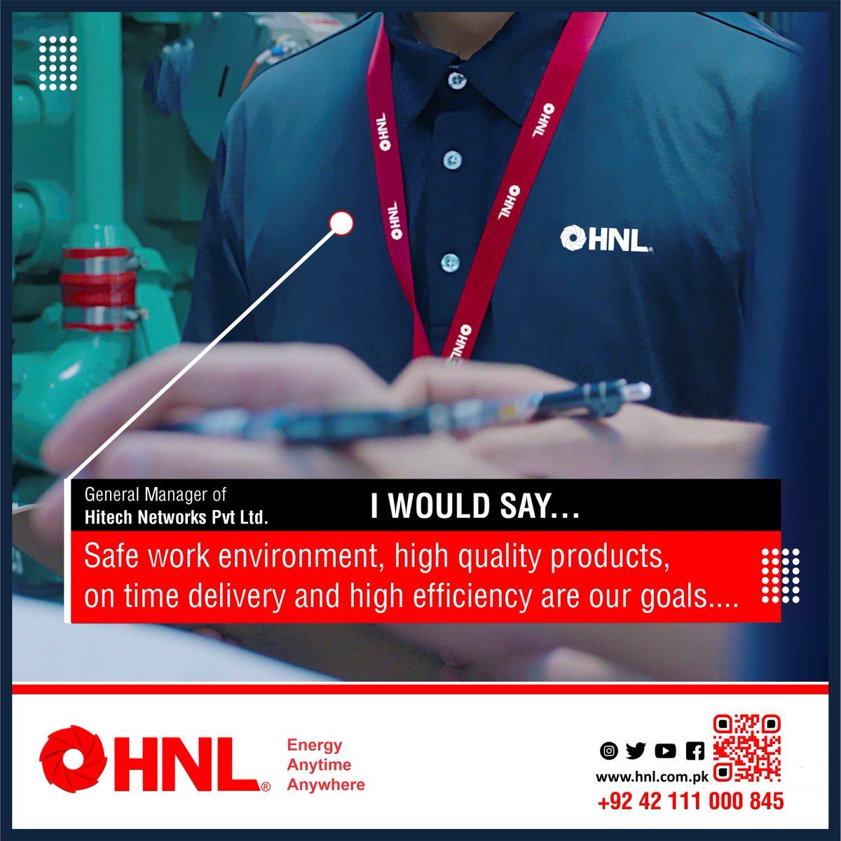 HitechNetworks's tweet photo. "I would say Safe Work Environment, High Quality Products, On Time Delivery and High Efficiency are our goals.
#HNL #HitechNetworks #Energy #safety #creative #efficiency #DCPower #Solution #FreeEnergy #Inverter #Rectifier #Monitoring #Telecom #AlternateEnergy #GlobalSolution https://t.co/b463LBu9Ae