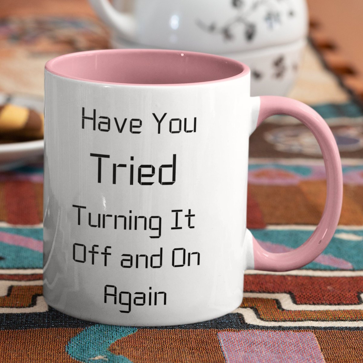 SomiHub's tweet image. Excited to share the latest addition to my #etsy shop: GEEK GIFTS, Have You Tried Turning It Off And On Again, IT Mug, Computer Geek, The It Crowd, Nerd Gifts, Coffee Mug #programmergift #wedogeek #geekmug etsy.me/3Snrb7q