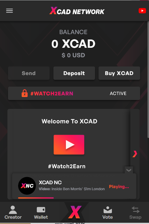 BerryG88's tweet image. Lucky me! #Watch2Earn revolution start today for me! 

$XCAD $Zil