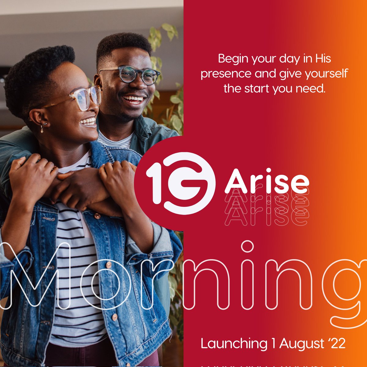 ONEGospel's tweet photo. #1GArise is our new morning time block.
Take #onegospel with you everyday with our new time slots.
#dstvchannel331 #newtimeslots https://t.co/b9r8OyhGAs