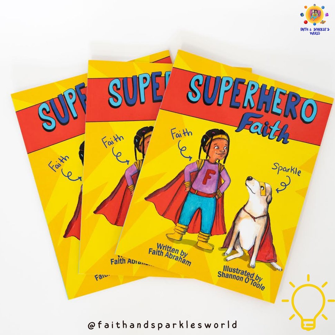 #superherofaithbook #faithandsparklesworld #childrensbook #diversebook #diversechildrensbook #supportlocal #localauthor