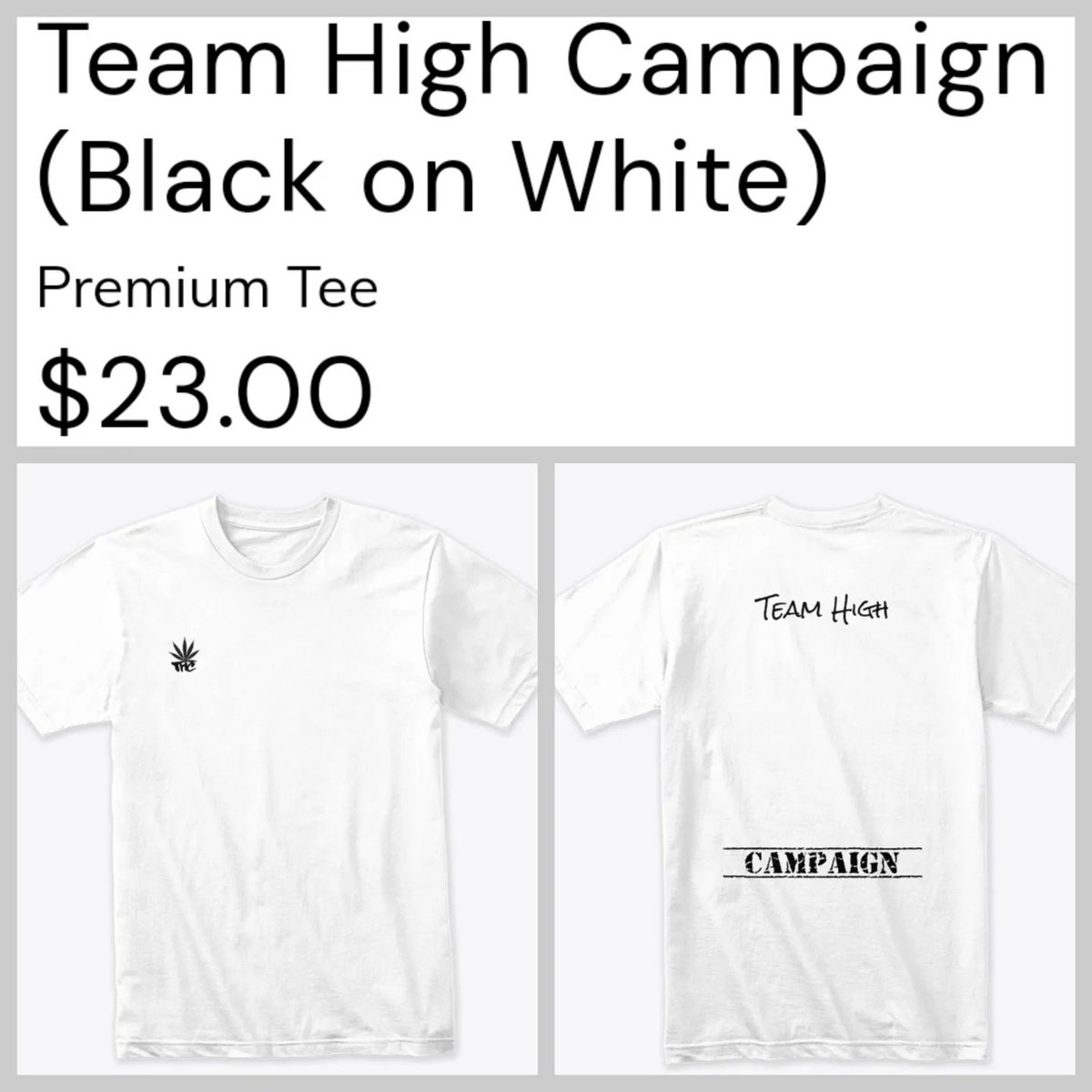 JLyrixTHC's tweet photo. https://t.co/NSzNDnDwKH

You know what time it is! Stop playin and start payin ya dig! The Team High Closet is officially open 🙌 

I'm sparking it off with the black on white edition. These are just a few products. Come get you some and spread the love! Team High or Die 😤
#THC https://t.co/mSBJsD7TVR