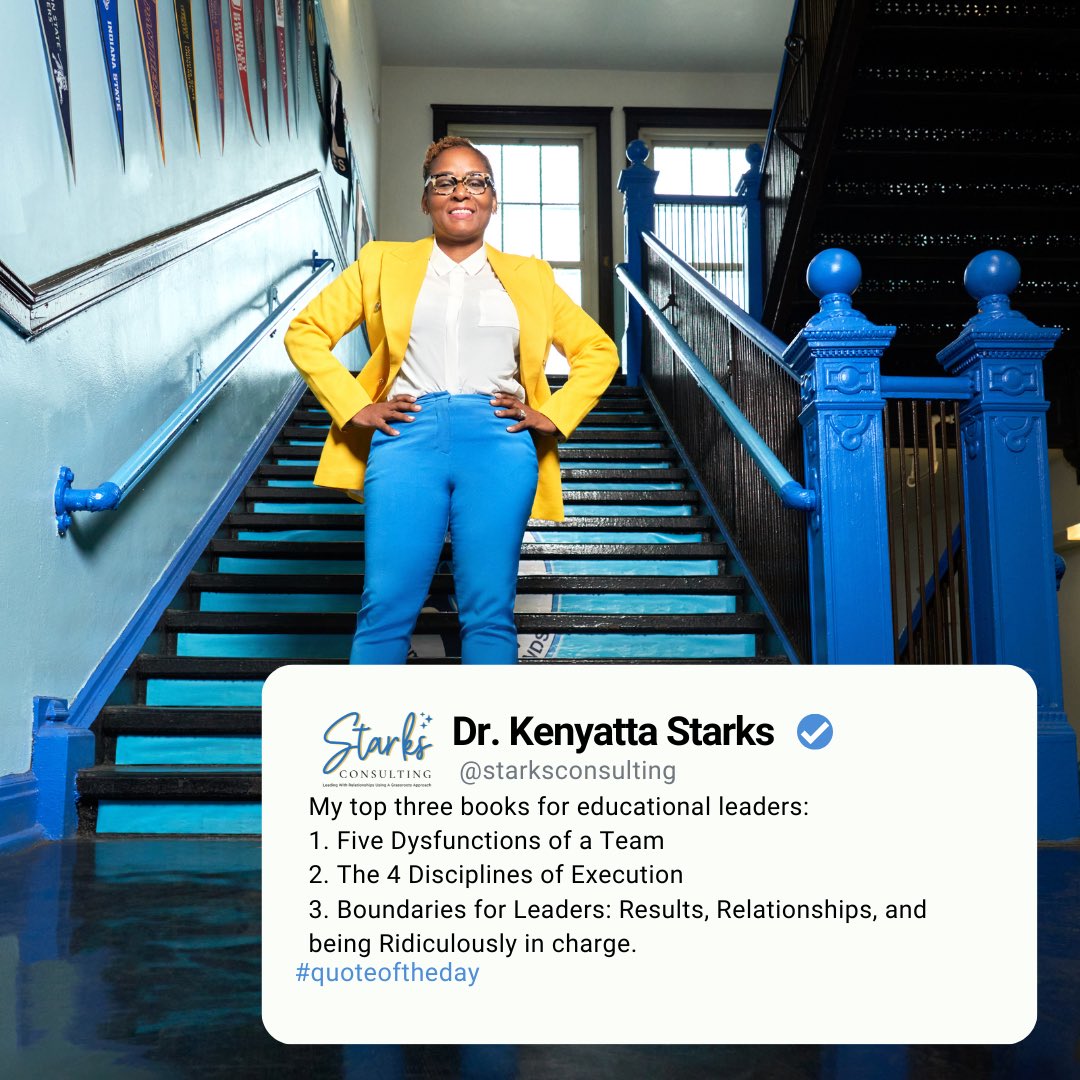 StarksEducation's tweet photo. Here are my top list of educational leadership books, now tell me your favorites in the comments below. 

#books #development #educationalleadership #blackgirlmagic  #blackeducatorsrock https://t.co/9DHbSiHF8l