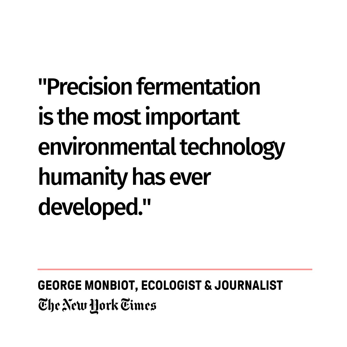 newculturefoods's tweet photo. Kudos to @nytimes for shining a light on precision fermentation’s role in climate change mitigation and the important work we’re doing here at @newculturefoods. 

Read the full article here: https://t.co/wPaFxLG2GB https://t.co/1KfOipHL6A
