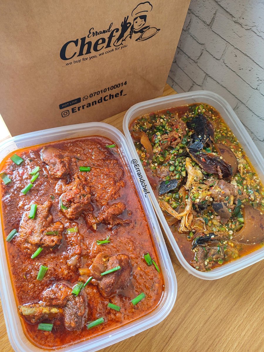 ErrandChef's tweet image. At Errandchef, taste is guaranteed 100%😍💃🏼👩‍🍳

#chef #foodie #lekkivendors #ajah #tasty #family #familytime #stew #soupbowls #soups #meals #lunch #dinner #foodlovers #nigerianfood 
#Asuu
#EndSars
#Racism
#Obidatti2023