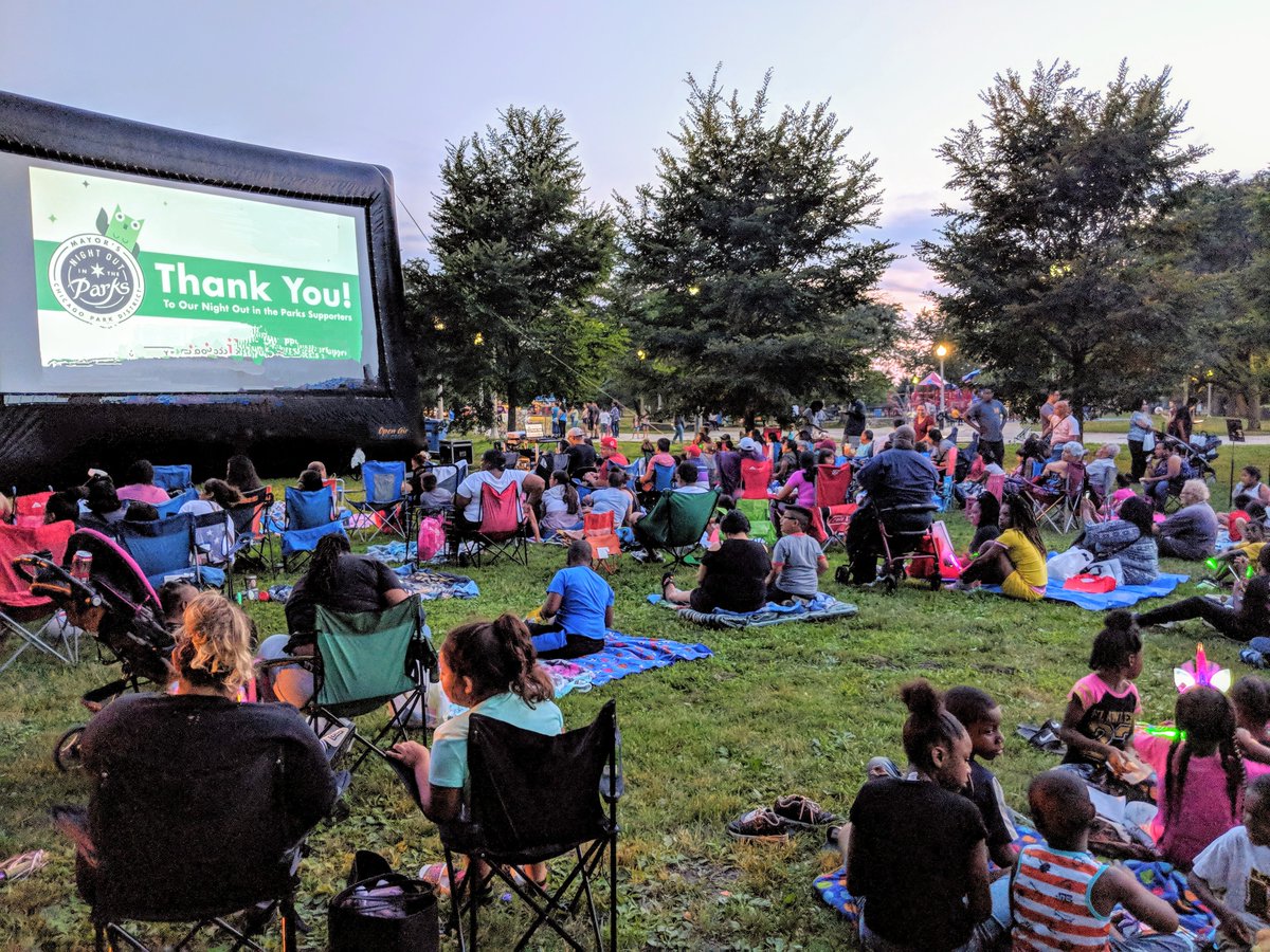 ChicagoParks's tweet photo. Looking for a perfect outing with friends or a date night idea? Opt for #MoviesInTheParks! This week's movies include "Sing 2" &amp; "Hidden Figures."👉https://t.co/qlyw8bMQB0 or🔽 My Chi Parks™ app. 

Presented by @DePaulU &amp; supported by @Xfinity &amp; @SanPellegrino. https://t.co/YWXBDw1i3q