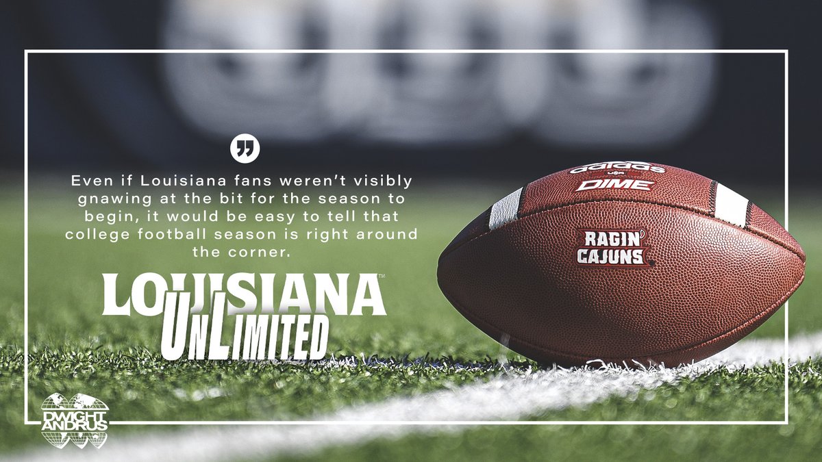 Louisiana Ragin' Cajunsยฎ (@ragincajuns) on Twitter photo ๐๐ข๐จ๐๐ฆ๐๐๐ก๐ ๐จ๐ป๐๐ถ๐บ๐ถ๐๐ฒ๐ฑ: Football 2022
๐: ragncaj.co/LU17
#GeauxCajuns | <a href="/DWAInsurance/">DWA Insurance, a division of HUB International</a> ๐๐ข๐จ๐๐ฆ๐๐๐ก๐ ๐จ๐ป๐๐ถ๐บ๐ถ๐๐ฒ๐ฑ: Football 2022
๐: ragncaj.co/LU17
#GeauxCajuns | <a href="/DWAInsurance/">DWA Insurance, a division of HUB International</a>