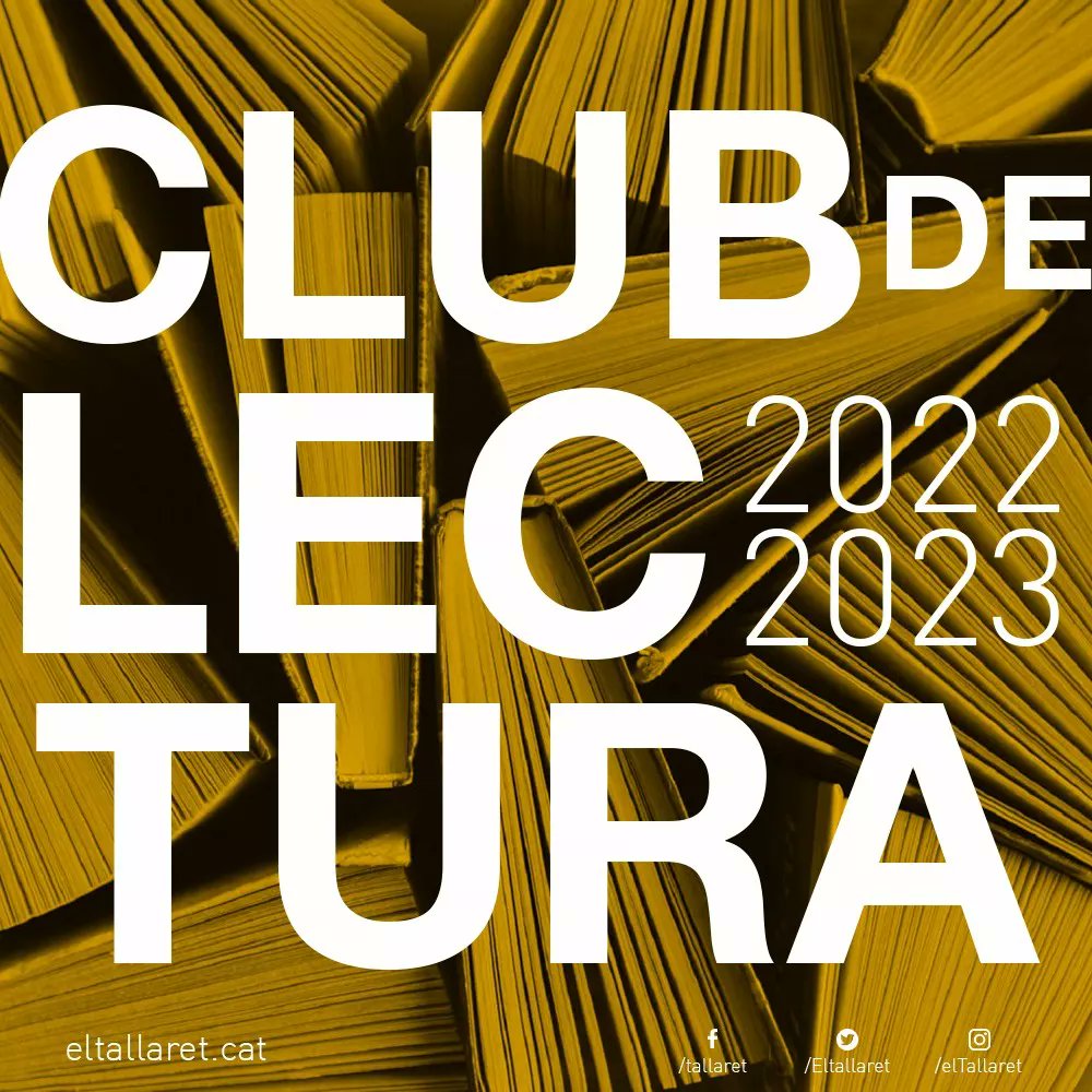 ElTallaret's tweet photo. Tallaretes i Tallarets! Ja teniu lectura d’estiu? Atenció amb el club de lectura del semestre que ve que es preveu potent! El fil conductor serà la literatura llatinoamericana! 
De veritat, no us ho perdeu. Serà fantasia ✨🌈
#clubdelectura #eltallaret #estiu https://t.co/wgHexbxJAM
