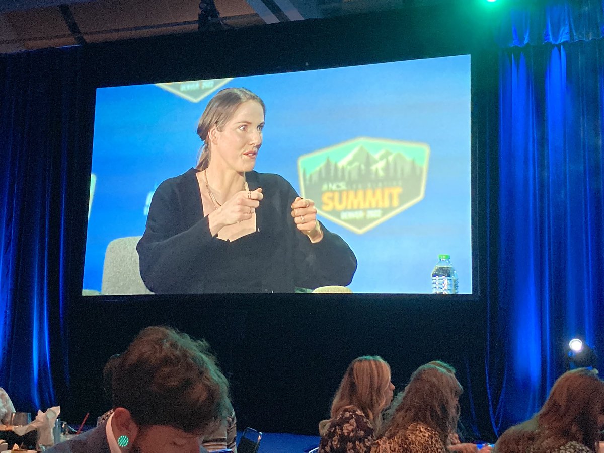 RepSaraHannan's tweet photo. Missy Franklin addressing NCSL. Wow! Even a bigger fan now. #NCSL2022 #USAswim Mental heath is HEALTH #akleg https://t.co/ws4JBwGMMA