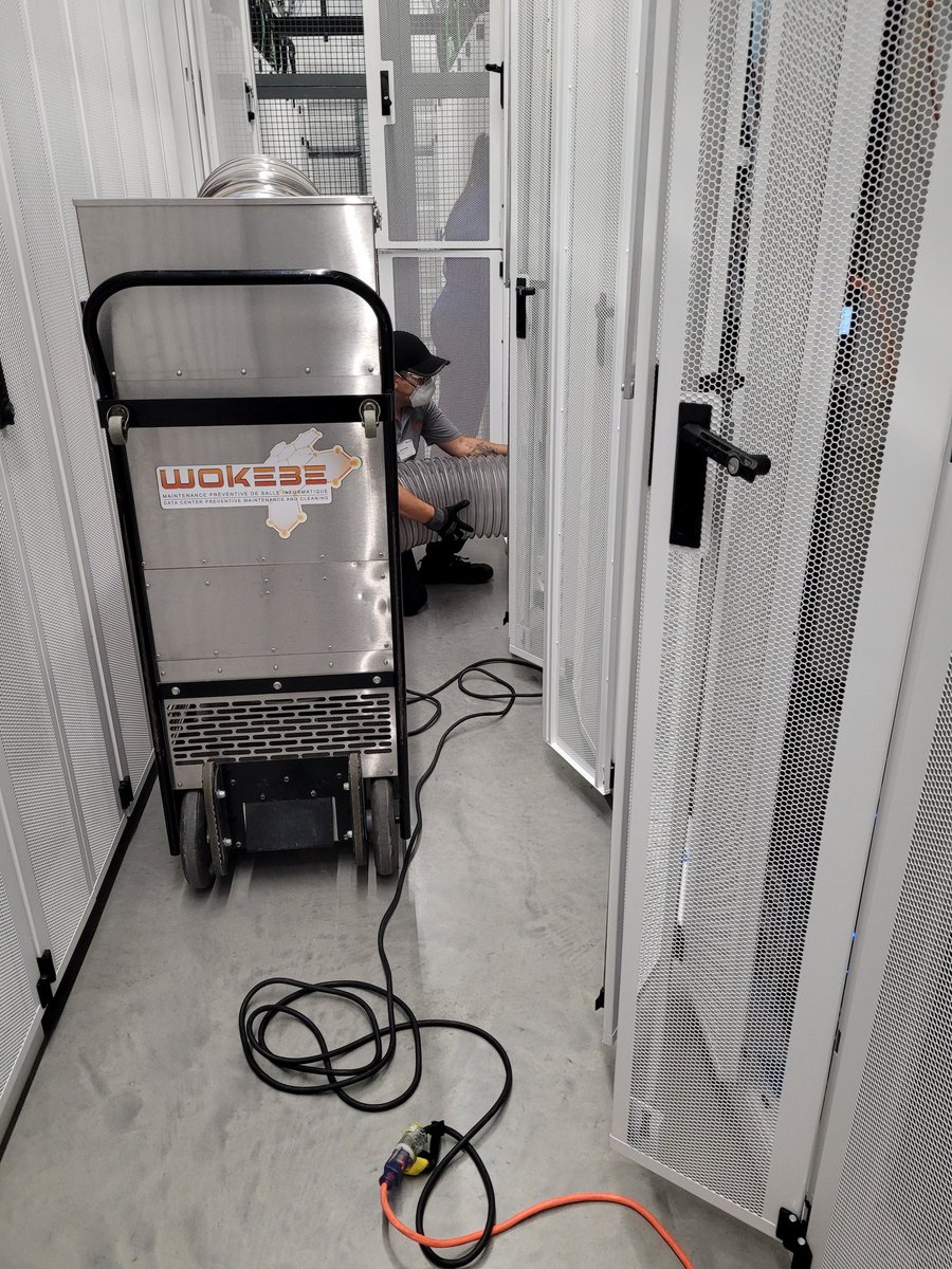 Cleaning up the data halls