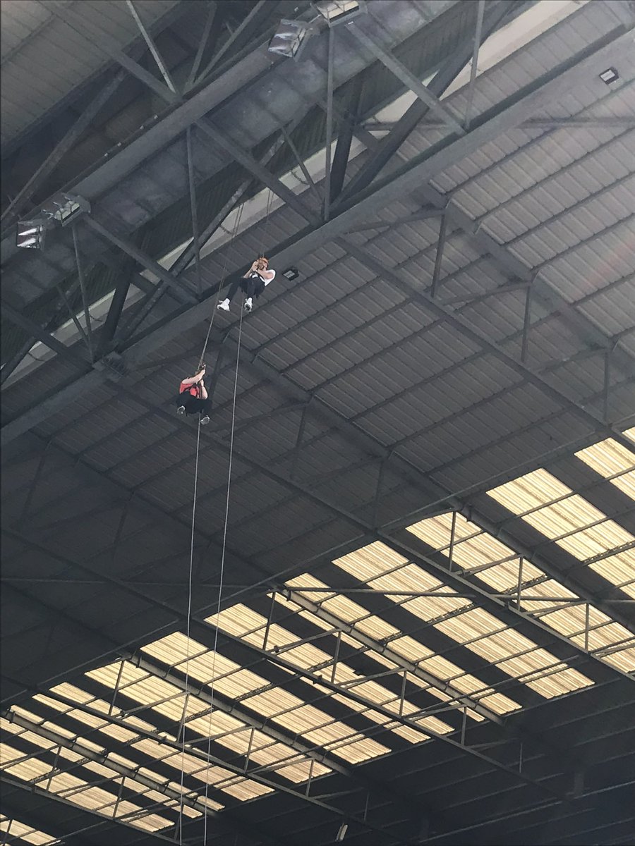Busy weekend just gone! 
Saturday I helped volunteer on my first session with <a href="/caudwellkids/">Caudwell Children</a> Children 🦋 

Then on Sunday I did a charity abseil of 25m and I’m glad to say I loved every minute of it and have raised £120 for the Aston Villa foundation! 🧗🏼‍♀️