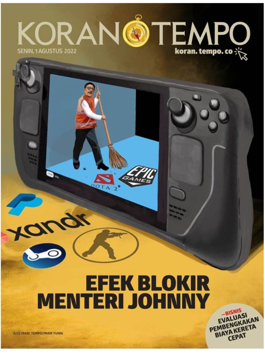 Lawan Pemblokiran
Banyak konsumen dan pengguna merugi akibat pemblokiran layanan digital oleh Kementerian Komunikasi dan Informatika.
#BLOKIRKOMINFO #BLOKIRKOMINFO #BLOKIRKOMINFO