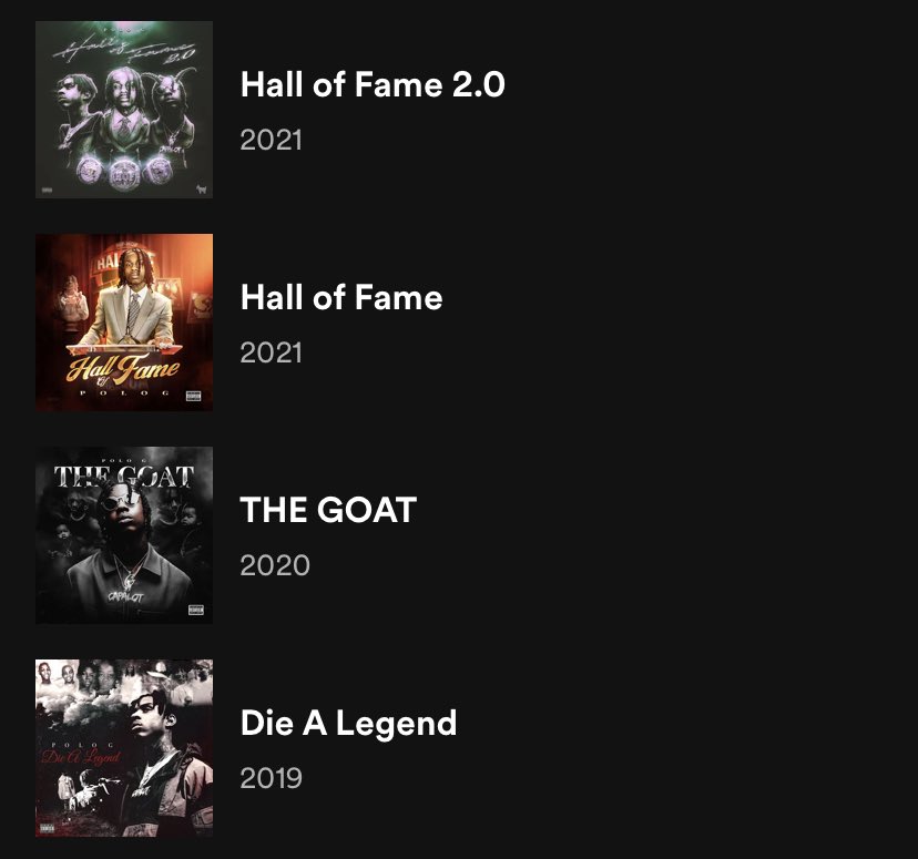 stymead's tweet photo. how’d polo g manage to get progressively worse each album https://t.co/QRWFZASNmN