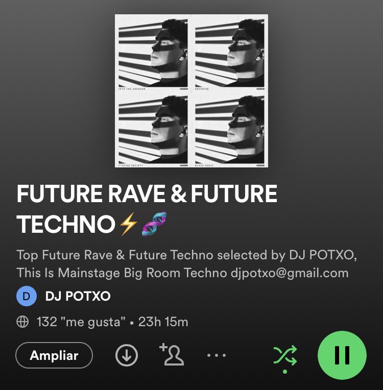 HardwellSexo's tweet photo. Updated Playlist: FUTURE RAVE & FUTURE TECHNO⚡️🧬
#NowPlaying #FutureRave #FutureTechno #BigRoomTechno
https://t.co/z0mwPxKAdM https://t.co/K0VPeDSAaT