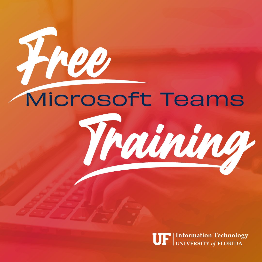 Tuesday, August 16
10:00am - 11:30am
Expert Instructor Live via Zoom!
training.it.ufl.edu/calendar/#!vie…