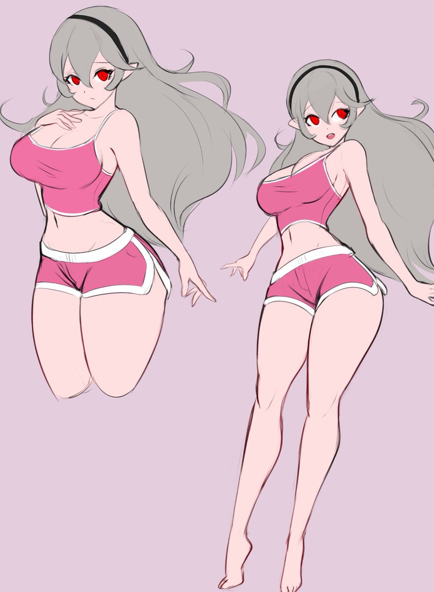 Corrin in hot pants Let’s Go!!!! 

#corrin #fireemblem #FEHeroes #FEH