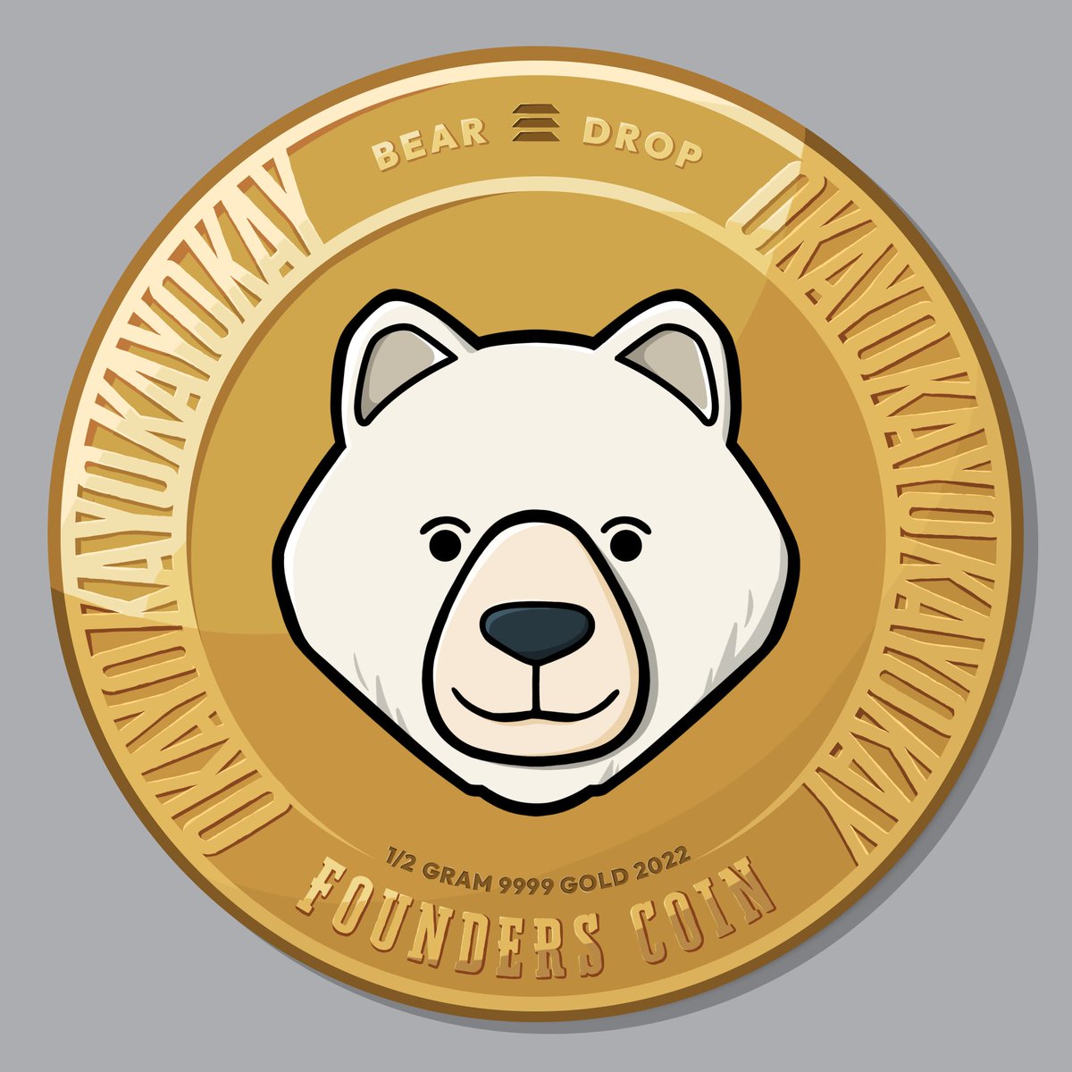 Clean coin design 👌🐻‍❄️, new PFP.

#OkayBears