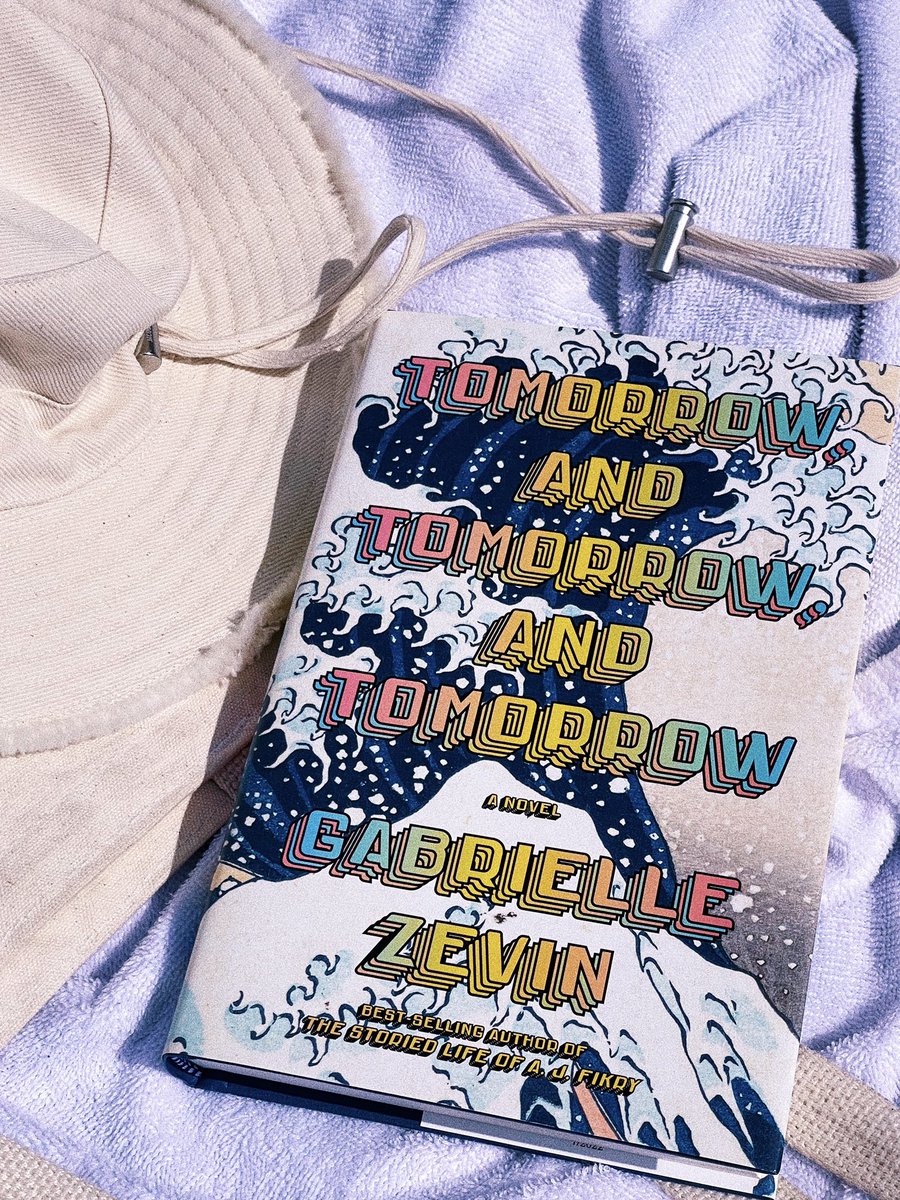 AUGUST BELLE PICK ✨ @gabriellezevin novel, ‘TOMORROW, AND TOMORROW, AND TOMORROW’ we are so excited for everyone to pick up a copy and read with us this August. Yes, it is a love story, but it is not one you have read before 💓