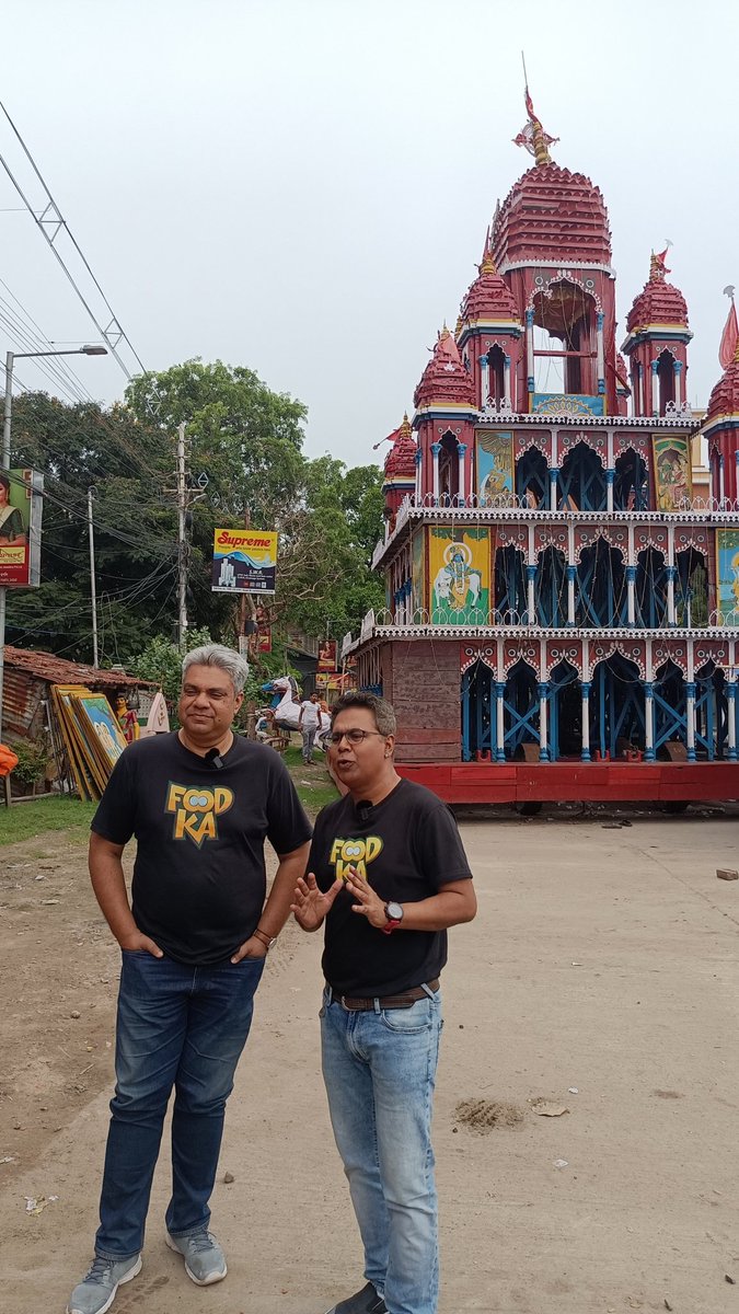 mitra_abhishek's tweet photo. Extremely happy to be a part of the upcoming Season 13 Episode 1 of @foodkaseries #FoodKa from #Serampore 
Releasing 5th August, 2022. https://t.co/qQXlAASURg
