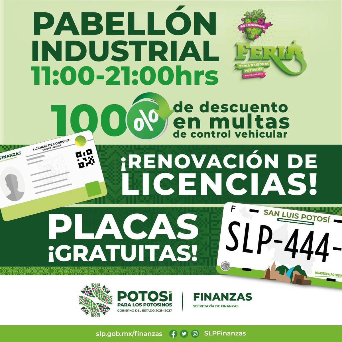TemoTovar's tweet photo. TENDRÁ FINANZAS, MÓDULO DE ATENCIÓN EN LA FENAPO 2022 

•Ofrecerá renovación de licencias, canje de placas y pago de control vehicular, en un horario de 11:00 a 21:00 horas

Para mayor información de requisitos consultar la página https://t.co/GtDEudvTNT https://t.co/KcH4VyhBuE